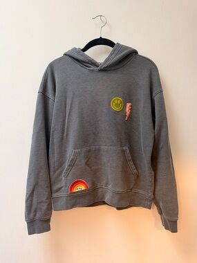 Marine Layer Charcoal Gray Pullover Hoodie